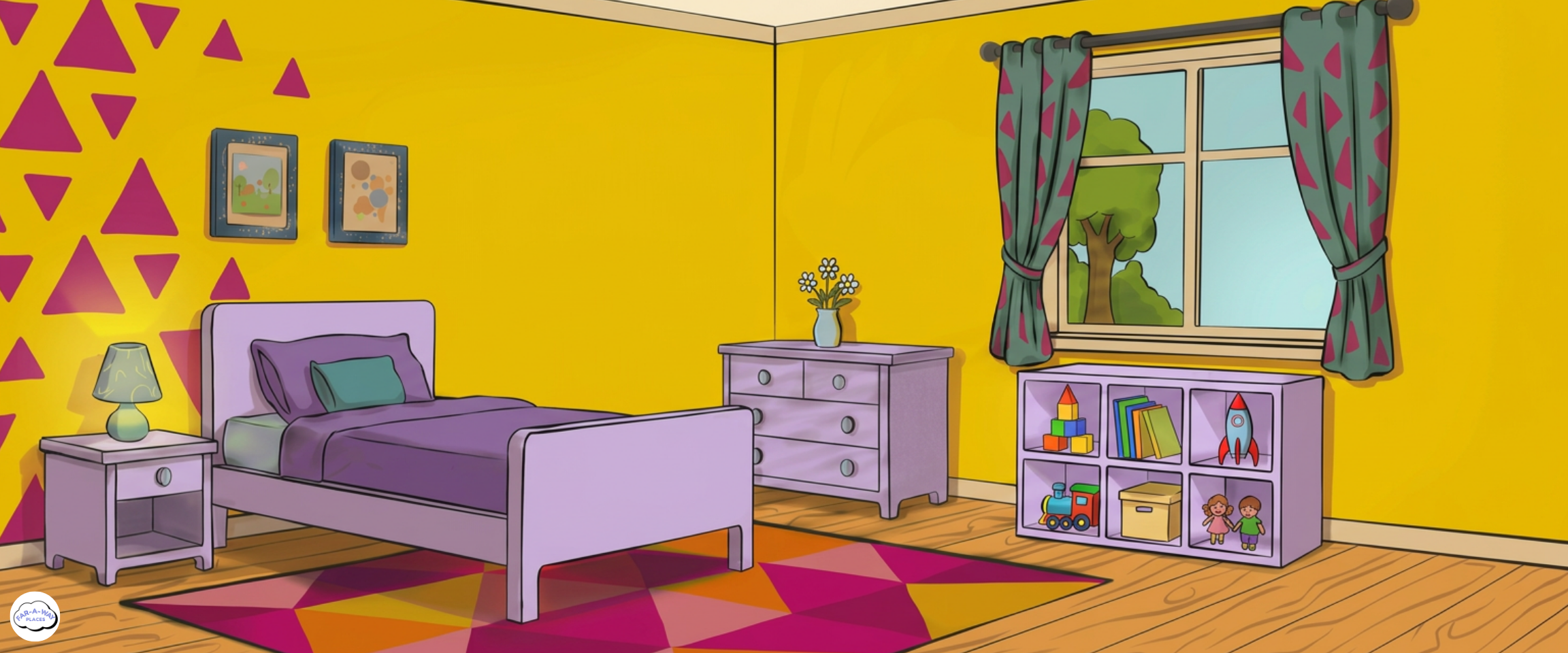 Far-A-Way Kid Room